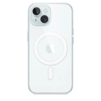 Original Magnetic Clear Case for iPhone 17 mini Funda for Magsafe Silicone Transparent Cover