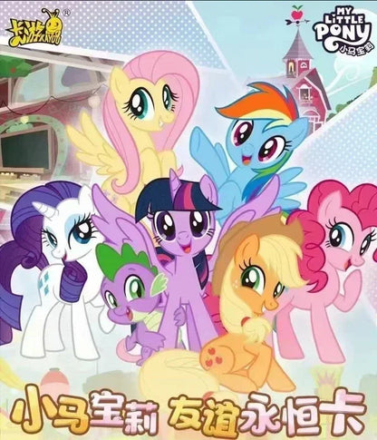 Genuine My Little Pony Card 40th Anniversary Limited Friendship Eternal Card Rare Toy