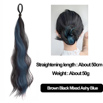 50cm Synthetic Self-Winding Ball Head Wig