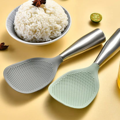 1Pcs Silicone Non-stick Cooking Spoon