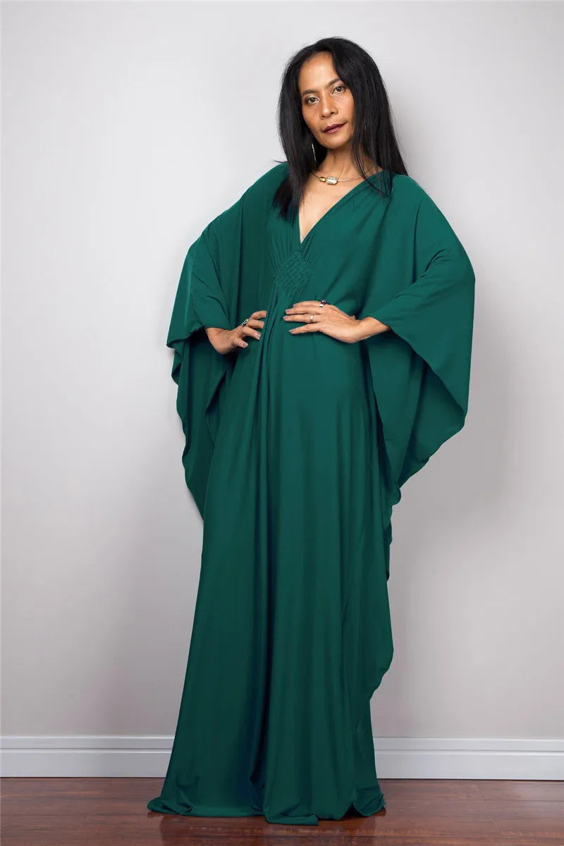 Plus Size Caftan Cover Up Loose Soft Kaftan Dress
