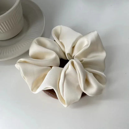 Silk Satin Scrunchies Korean Hair Band P