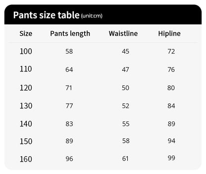 Multi-color Seasonal Casual Sports Pants For Boys And Girls