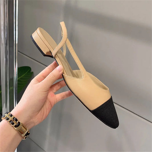 Flat Soft Low Heel Thick Bottom Sandals