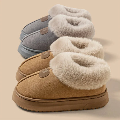 Fleece Lined Winter Slippers  C