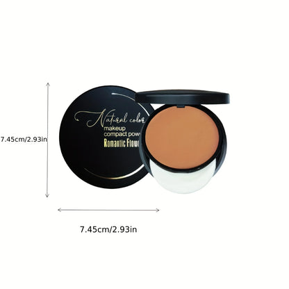 Full Coverage Long Lasting Makeup Face Powder Foundation