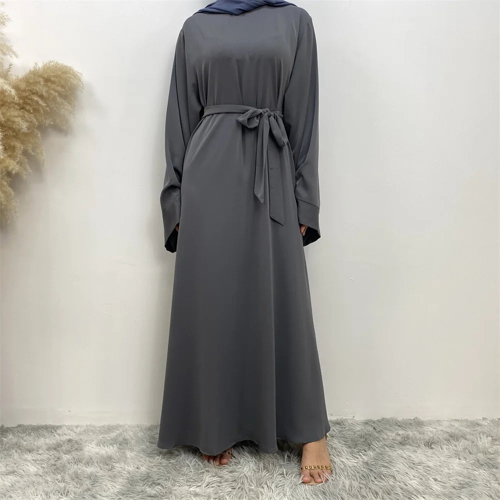 فستان عباية إسلامية طويلة