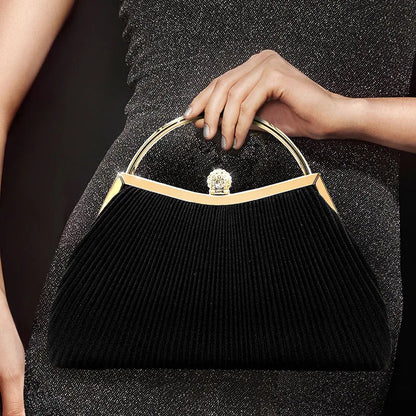 DANA Pleated Evening Handbag