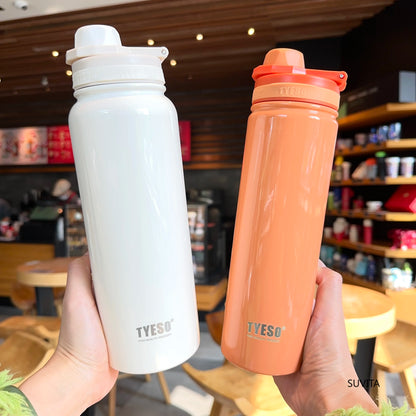 Tyeso Stainless Steel Thermos Water Bottle
