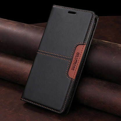 Magnetic Leather Case Flip Wallet Card Cover