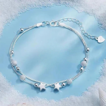 DANA 925 Sterling Silver Peacock Opening Bracelet