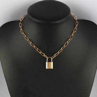316L Stainless Steel Choker Heart Clavicle Chain Necklaces