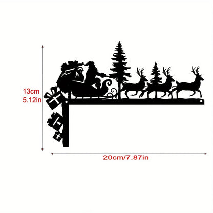 1pc Modern Metal Toilet Door Sign