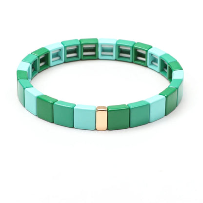 Elegant Rainbow Boho Geometric Bracelets