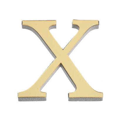 3D Mirror 26 Alphabet Letters Wall Stickers