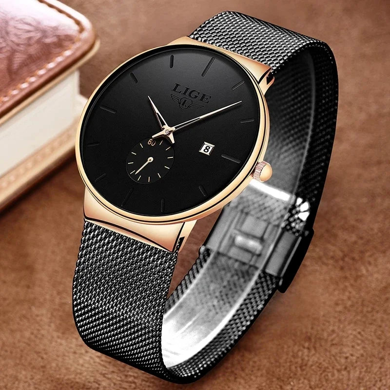 Ultra Thin Casual Quartz Watch