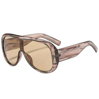 Retro Oversized Pilot Big Frame Sunglasses