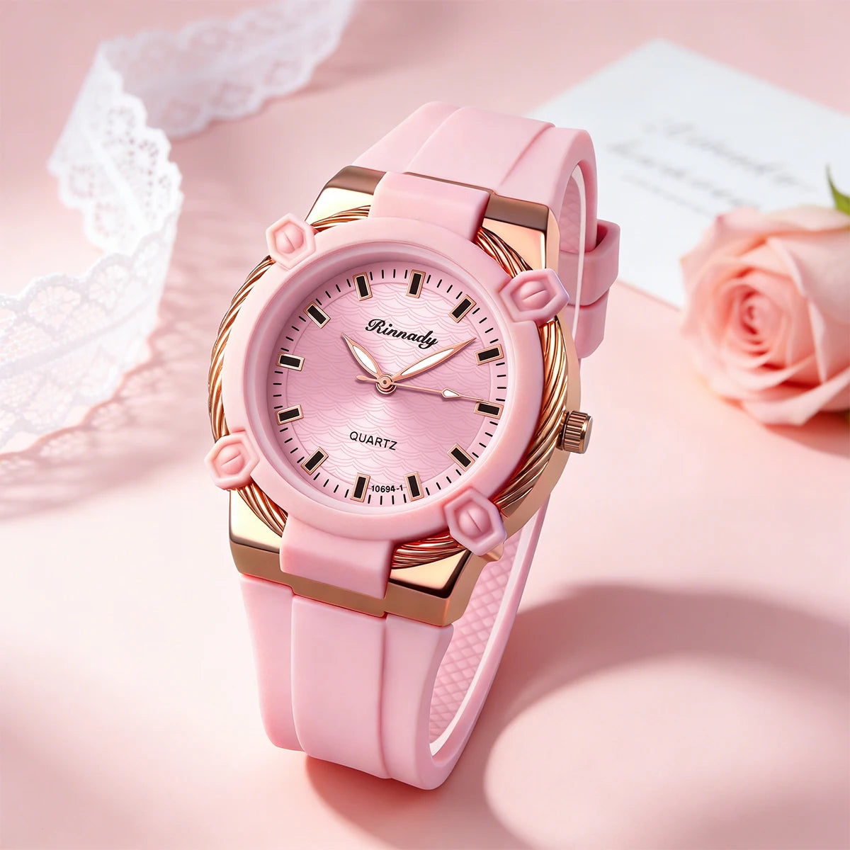 Temperament Casual Silicone Quartz Watches