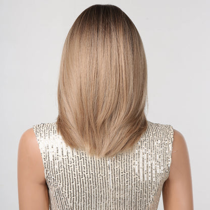 Short Layered Synthetic Wig