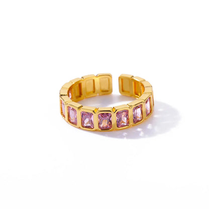 DANA Colorful Zircon Rings