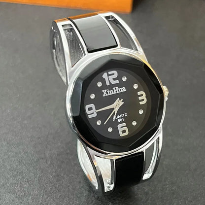 Elegant Bracelet Quartz Exquisite Bangle Rhinestone Watches