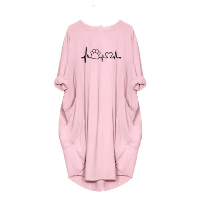 Long Sleeved Plus Size Dress