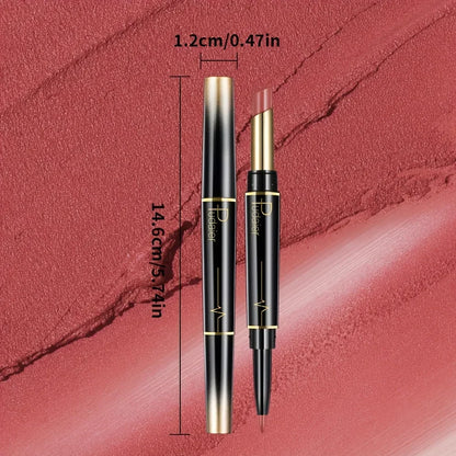 Double-Ended Lip Liner Lipstick Pencil Moisturizing