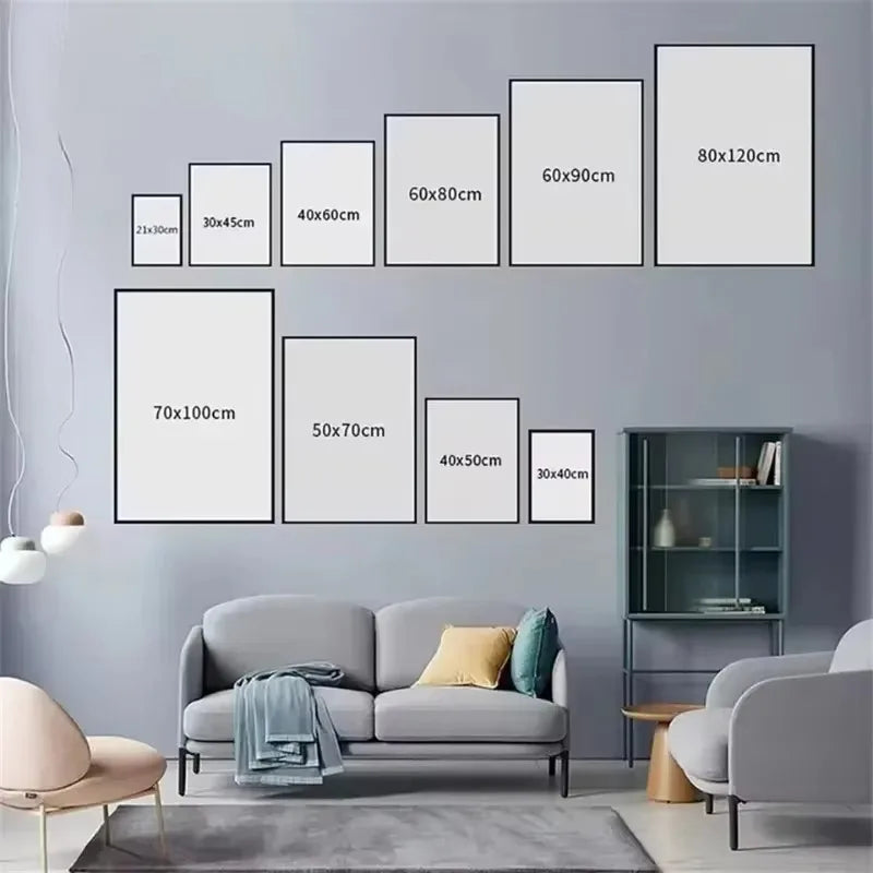 3pcs Modern Geometric Wall Art Canvas Prints Luxury Abstract Artwork Paintings