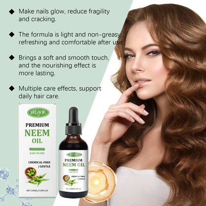 Neem Oil Care Essential Oil Nourishes Scalp Skincare