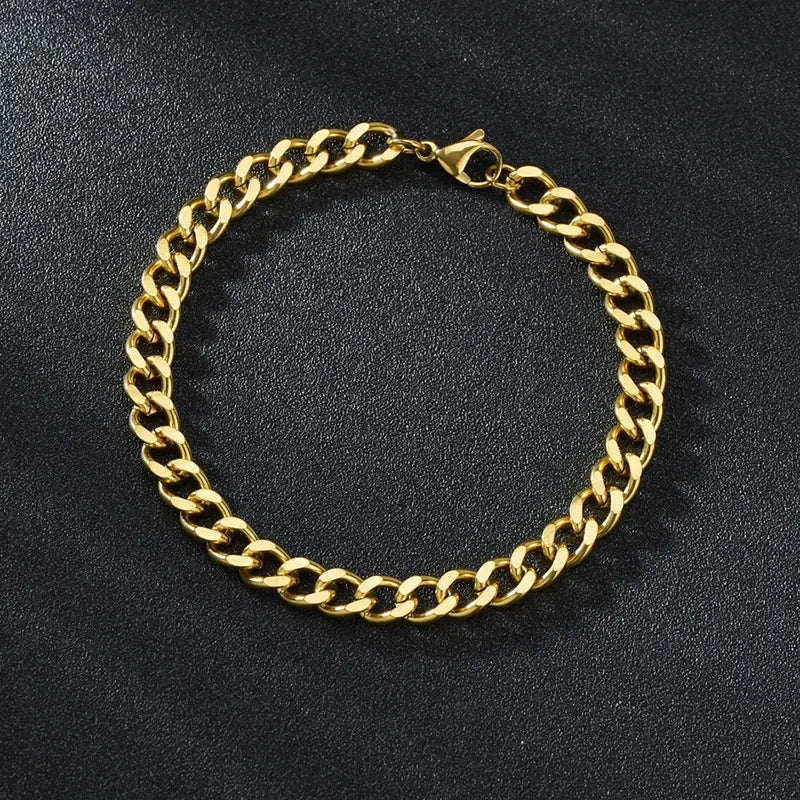 DANA 3.5-7MM Stainless Steel Chain Bracelets