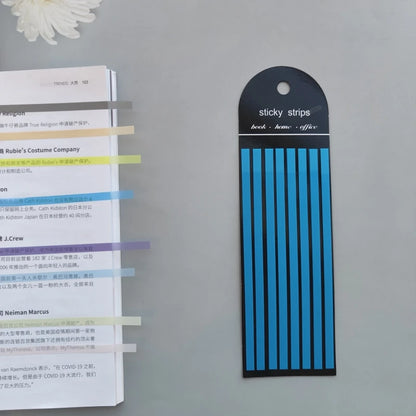 160 Sheets Transparences Sticky Notes Stationery Index Tabs