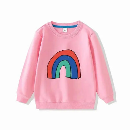 Sweatshirts Long Sleeve Tops Cartoon Baby Hoodies