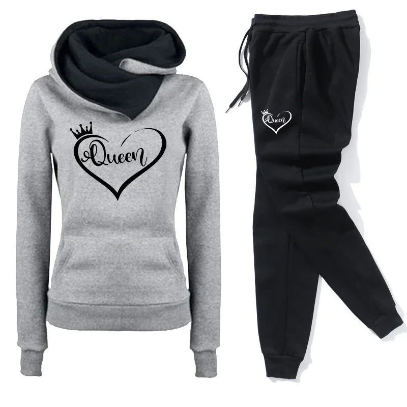 Tracksuit Casual Sweatpants Sports Long Sleeve Pullover