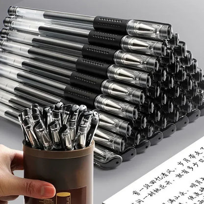 20/50 Pcs Gel pens Set Black Blue Red Refill Gel School