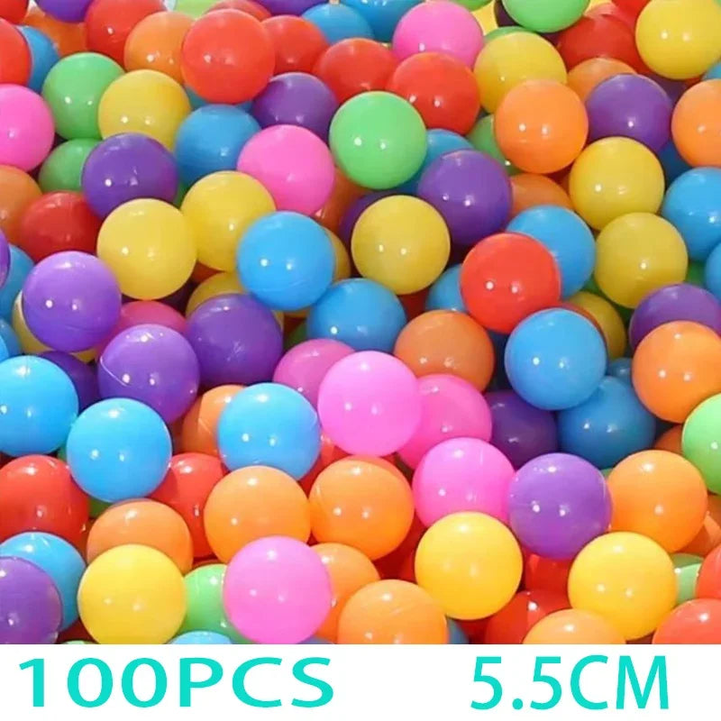 Ball Pit Balls Pack Star and Round BPA Soft Plastic Balls