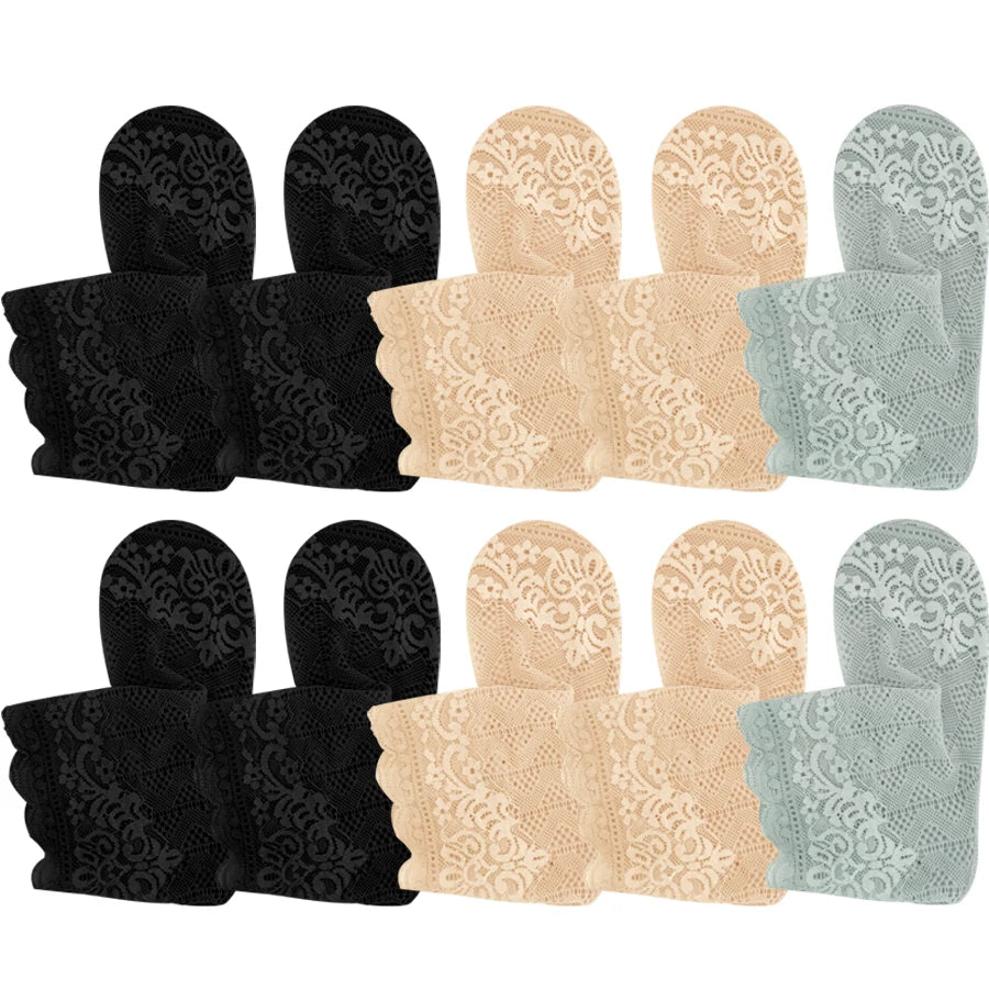 Lolita Invisible Lace High Quality Transparent Stretch Elasticity  Thin Short Socks