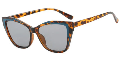 Vintage Square Cat Eye Rectangle Sunglasses