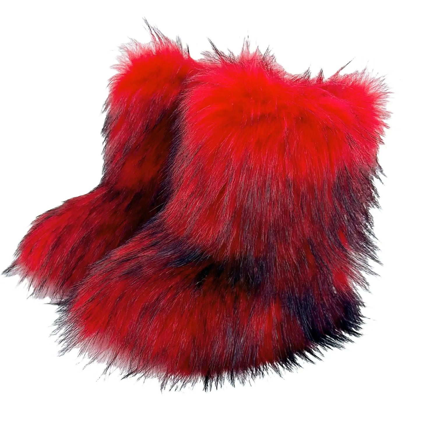 Faux Fur Boots Fluffy Snow Boots