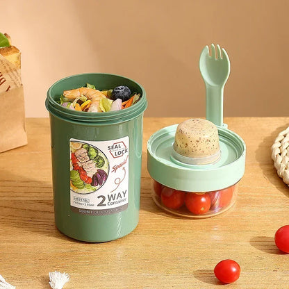 790ml/990ml Salad Oatmeal Cup Breakfast Cup Cereal Nut
