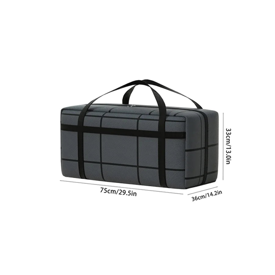 Thickened Waterproof Moving Super Large Capacity Striped Storage Bag