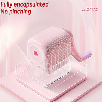 Manual 6-8mm Multi-function Automatic Pencil Sharpener School