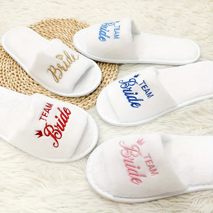 Bridal Party Slippers Set