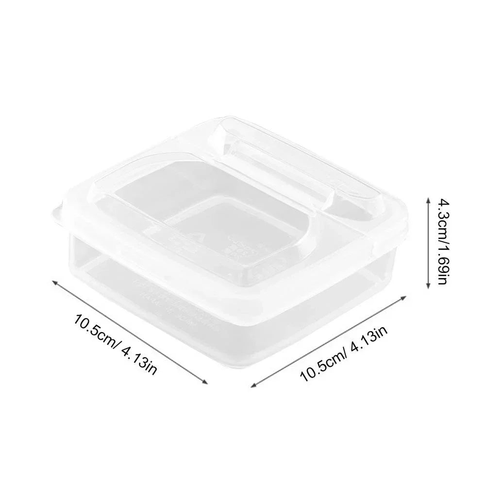 1pc Butter Cheese Storage Box Portable Refrigerator