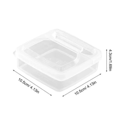 1pc Butter Cheese Storage Box Portable Refrigerator