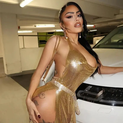 Sexy Elegant Short Backless Dress