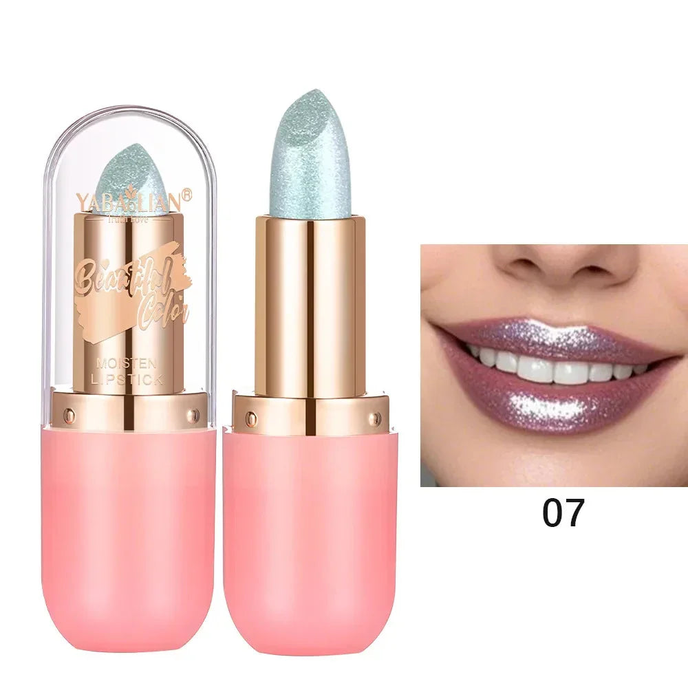 Metallic Matte Glitter Diamond Lipstick