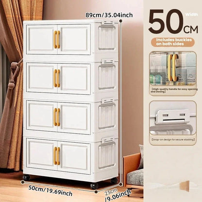 Double-door living room storage cabinet