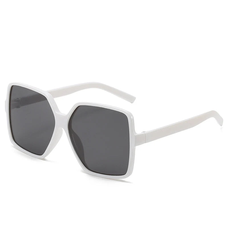 Vintage Square Big Frame Sun Glasses