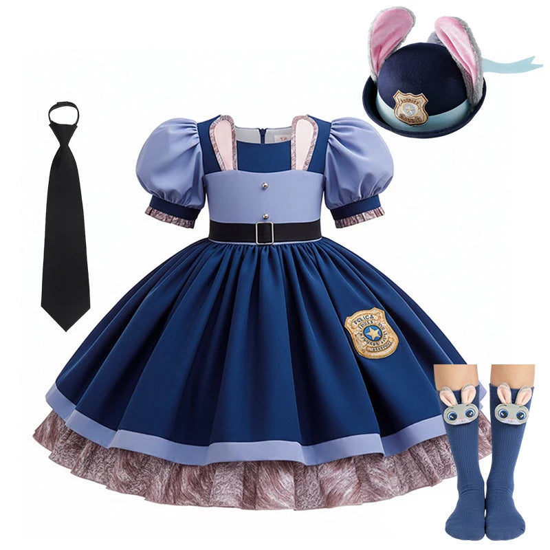 Zootopia Bunny Costume Cosplay Set