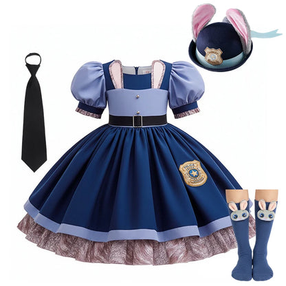 Zootopia Bunny Costume Cosplay Set